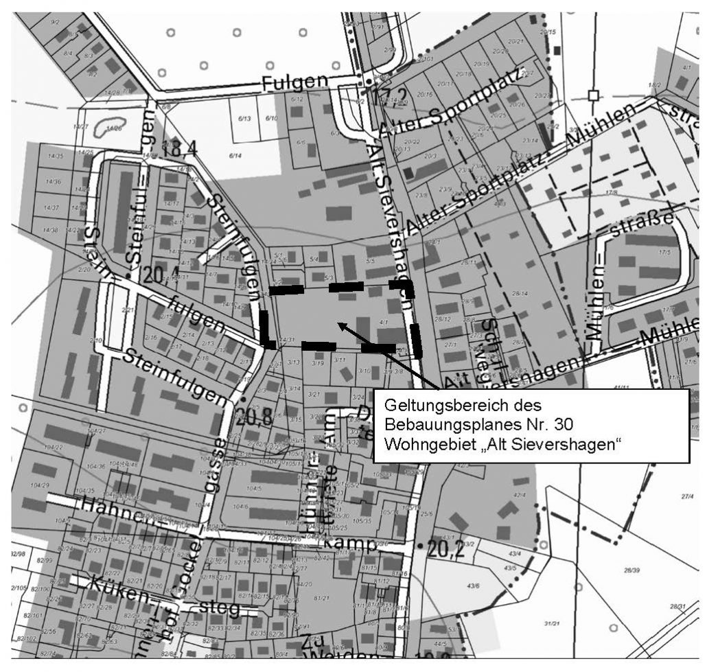 Gemeinde Lambrechtshagen Bebauungsplan Nr. 30 AmtWarnowWest